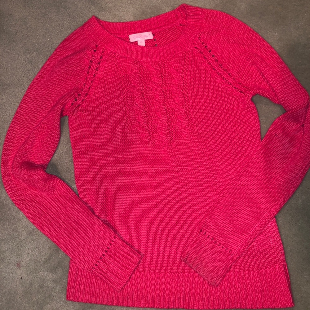 Lily Pulitzer Pink sweater